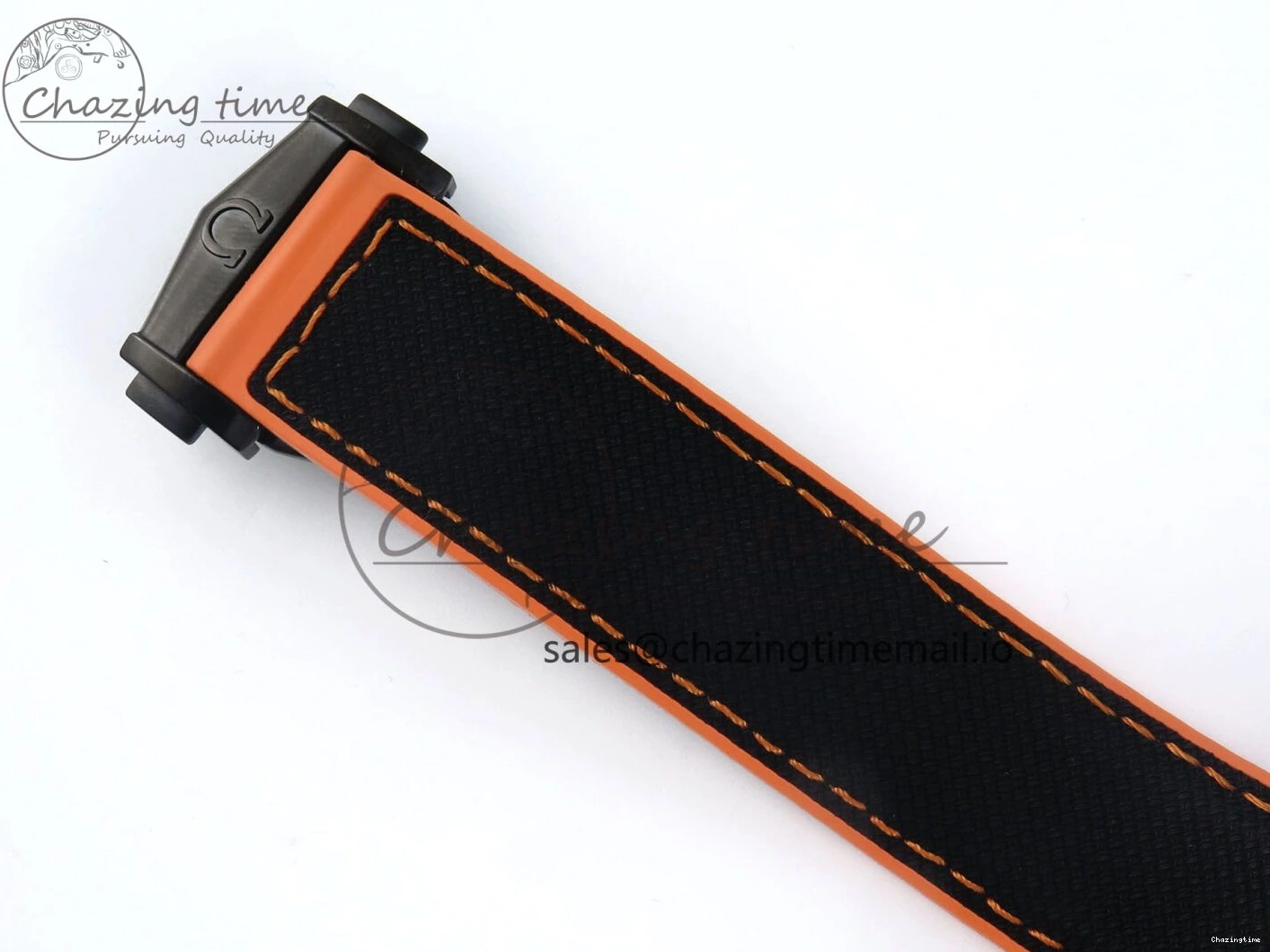 0210 Attractive Planet Ocean Master Chronometer 600M 45.5mm SCF 1:1 Best Edition Black Orange Bezel Black Dial on Black Rubber Strap A9900 Super Clone 7668